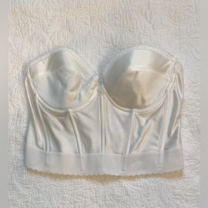 Vintage ivory Bustier 38C